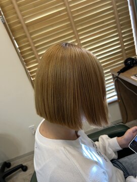 クロエバイラヴィズム 郡山さくら通り店(CLOE by LUVISM) 切りっぱなしボブ！