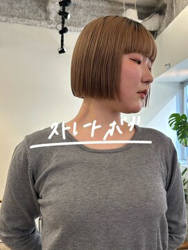マルケ ドゥ マッシュ(MaruQuee de mashu) 大阪梅田/ストレートボブ/イメチェン/ボブ/切りっぱなしボブ
