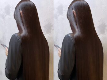 ハル 新宿(haru)の写真/今までにない艶と潤いに感動☆髪質改善のプロがお悩みを解決◎【自社開発オリジナル髪質改善】【新宿】