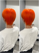 ローリン(Rolling)&nbsp;【KOBA】 20代/センターパートウルフ/オレンジ/天神大名