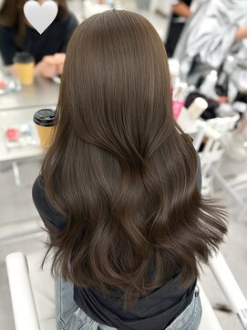 アマトウキョウスマートサロン(AMA TOKYO×Smart Salon) アッシュブラウン  オリーブブラウン  透明感カラー