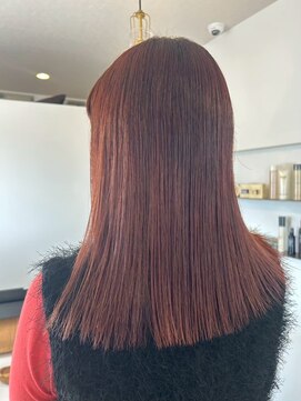 ミルヘアデザイン(mil hair design) ボブ　ミルクティーベージュ　艶髪　髪質改善カラー　ショート