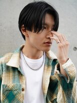 カフネ(cafne) *ブルーブラックセンターパート*