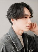 毛流れセンターパート
