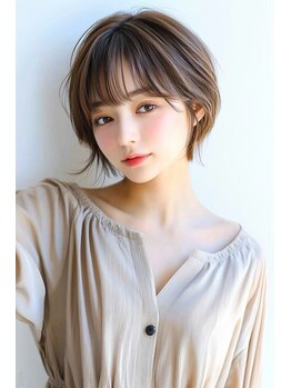 リル(Rire)の写真/大人女性のお悩みはお任せ！明るい白髪染めや白髪ぼかしなど、お悩みを活かしたカラーで素敵をサポート★