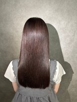 ニュイ 高槻 阪急茨木店(nui) 着物ヘア/大人ガーリー/ダークアッシュ/似合わせカット/茨木