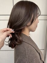 ティエラ 原宿 表参道(Tierra)&nbsp;〈Tierra毛利仁美〉春っぽオトナピンクベージュインナーカラー