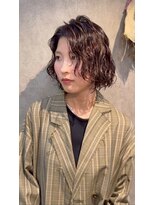 パーミル ヘア クマモト(permille ‰ hair Kumamoto) ボブパーマ×ナチュラルブラウン