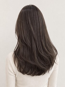 ルーチェヘアー 【ブリーチなしWカラー有】グレージュカラー
