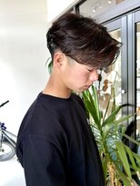 ラフ バイ マグ 南松本(R.A.F. by Mag)&nbsp;センターパートニュアンスパーマワンカールパーマカルマパーマ