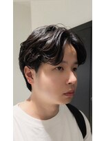 ミンクスプラス 流山おおたかの森(MINX plus)&nbsp;緩めパーマでキマるナチュラルセンターパート