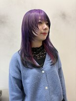 エルフレームバイワンラヴェスト(L'FLAME by one Lovest)&nbsp;ダブルカラー/デザインカラー/ルーツ/ケアブリーチ/長野駅前