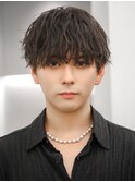 men'shair/波巻きツイストスパイラル/ニュアンスパーマ