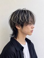 ウル(ulu) 名東区 メンズヘア カット メンズ白髪ぼかし ハイライト