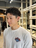 ディーエックス スリー(Dxxxx III) 大人気アップバング メンズビジネスツーブロックショート