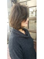 ヘアラウンジ ビジュー(hair Lounge Bijou)&nbsp;アッシュグレーボブ