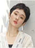 クセをいかしたナチュラルショート　恵比寿　渡邉
