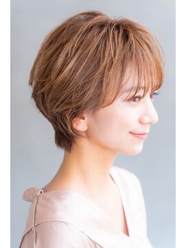 エイミー(Aimee) Aimee 町田大人可愛いショート×マロンブラウン