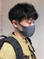 メルト 吉祥寺(melt)&nbsp;《長谷川愛》コンパクトマッシュ　くせ毛風メンズパーマ