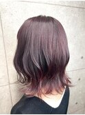 外ハネ×カシスラベンダー