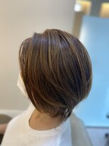 ノアランス 池袋(noah rance)&nbsp;【noah rance  池袋店】マッシュショートボブ/フェザーバング