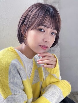 ジョエミバイアンアミ(joemi by Un ami) 【joemi】大人かわいいひし形ショートボブスタイル(小倉太郎)