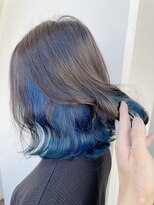 サロンドミルク 溝の口店(salon de MiLK) *ブリーチ一回でブルーの色できるの!?!?ギリ出来ます!!