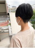 ［OCEAN　Hair&Life]前髪なしショート/ウェットスタイル