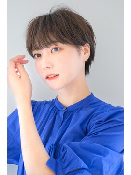 ガリカ 横浜(Gallica) 似合わせ大人ショート/耳かけショート/グレージュカラー<横浜>