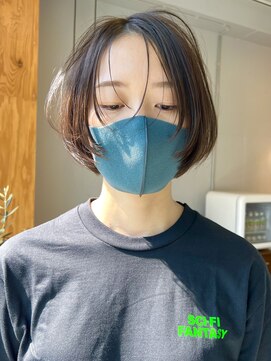 ワール(whirl.) 前上がりボブマッシュレイヤー☆20代30代40代髪質改善