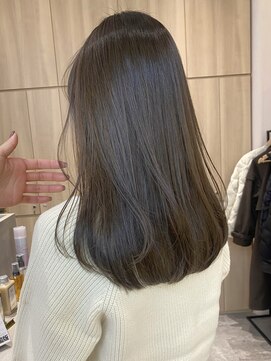 ウェイズトウキョウ 新宿店(Ways TOKYO) シークレットハイライトで作るココアグレージュ