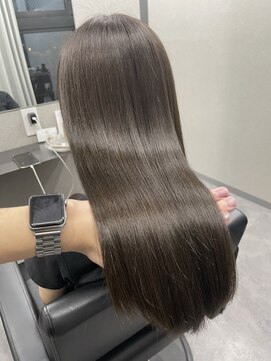 スラッシュ(SLASH) 髪質改善/グレージュ/透明感カラー/ナチュラル/