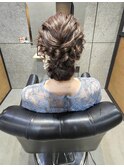 【札幌円山】へアセット/編み込み/結婚式ヘア/お呼ばれヘア