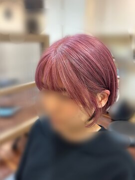 バービーヘアー タニザワ(BARBEY HAIR tanizawa) 逆インナーカラー