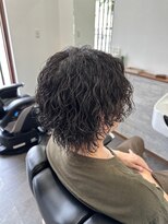 エイト(AITE)&nbsp;波巻きウルフマッシュパーマ<理容室>メンズ/川口/鳩ヶ谷9