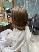 アッシュ 菊名店(Ash)&nbsp;☆外ハネボブ×シアーベージュ☆