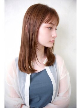 クレドガーデン 柏(CRED GARDEN) 髪質改善大人可愛いストレートロング艶バイオレット20代30代40代