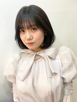 ジーナ  札幌大通(Zina)&nbsp;【Zina札幌大通】ショートヘア＊暗めカラー＊ボブ