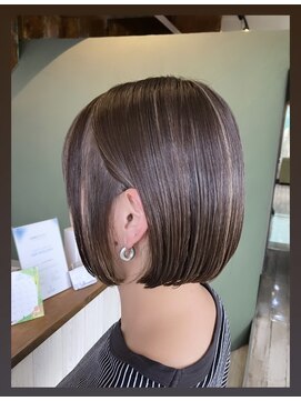 ヘアスペース ロン バイ シュシュ(HAIR SPACE Le rond by chou chou) 【Le rond】micro highlight bob