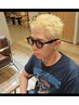 【カジュアルイージーパンク】メンズパンクカット&ブリーチ&パンクパーマ