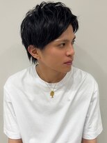 ネイロ 錦糸町(NeiRo)&nbsp;アッシュブラックカルマパーマベリーショートダークアッシュ