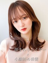 【艶感★シースルーバング】韓国 髪型 大人可愛いウェーブ巻き髪