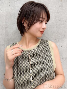 オーブ ヘアー ハンナ 名取店(AUBE HAIR hanna) 20代・30代_大人可愛いくびれショート