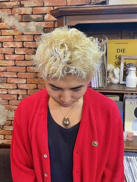 アンリ(Henri) メンズハイトーンスパイキー