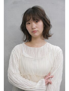 ソピ バイ インビテーション(sopi by invitation) jessica/切りっぱなしボブ/アッシュブラウン/透明感カラー