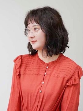 シルフィ(sylph) ゆるいパーマを活かして＿ボブのスタイリングをフェミニンに◎