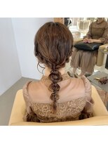 シャンプー ひろせ店(SHAMPOO)&nbsp;編みおろしヘアセット