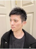 ツーブロックショートスタイル