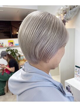 オリビアヘアー(OLIVIA HAIR) 透明感シルバー×NEW白髪ぼかし