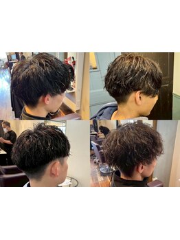 【メンズパーマ得意です◎】簡単スタイリングで、束感も◎ニュアンスパーマ/ツイストスパイラルが大人気★